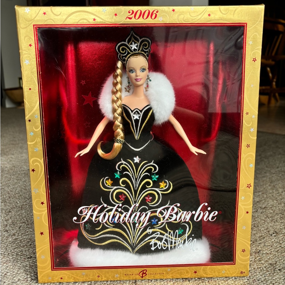 NWT Rare 2006 Holiday Barbie by Bob Mackie